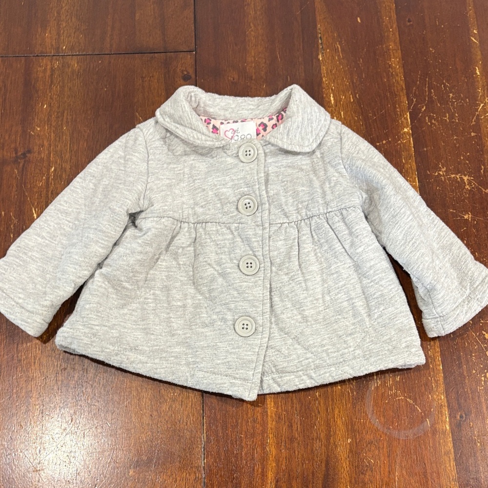 Gray Kids Jacket